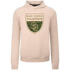 San Diego Padres Levelwear Mandate Buckler Tri-Blend Pullover Hoodie - MLB Hoodies