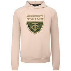 Minnesota Twins Levelwear Mandate Buckler Tri-Blend Pullover Hoodie - MLB Hoodies