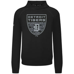 Detroit Tigers Levelwear Mandate Buckler Tri-Blend Pullover Hoodie - MLB Hoodies