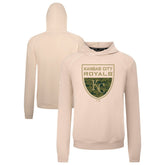 Kansas City Royals Levelwear Mandate Buckler Tri-Blend Pullover Hoodie - MLB Hoodies