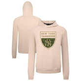 New York Yankees Levelwear Mandate Buckler Tri-Blend Pullover Hoodie - MLB Hoodies