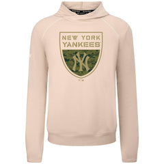 New York Yankees Levelwear Mandate Buckler Tri-Blend Pullover Hoodie - MLB Hoodies