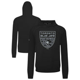 Toronto Blue Jays Levelwear Mandate Buckler Tri-Blend Pullover Hoodie - MLB Hoodies