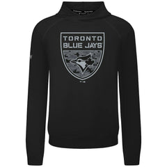 Toronto Blue Jays Levelwear Mandate Buckler Tri-Blend Pullover Hoodie - MLB Hoodies