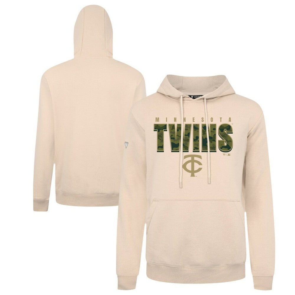 Minnesota Twins Levelwear Podium Protect Pullover Hoodie - MLB Hoodies