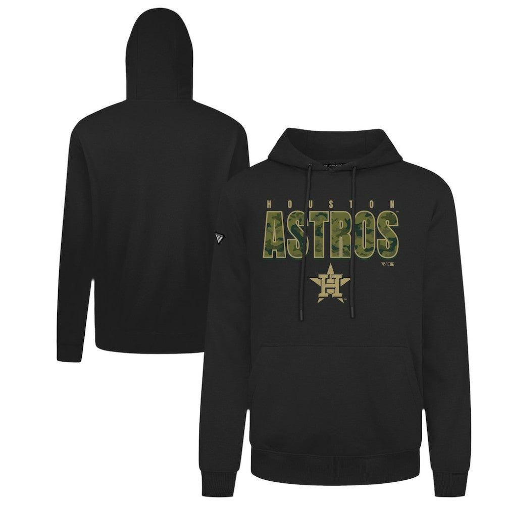 Houston Astros Levelwear Podium Protect Pullover Hoodie - MLB Hoodies
