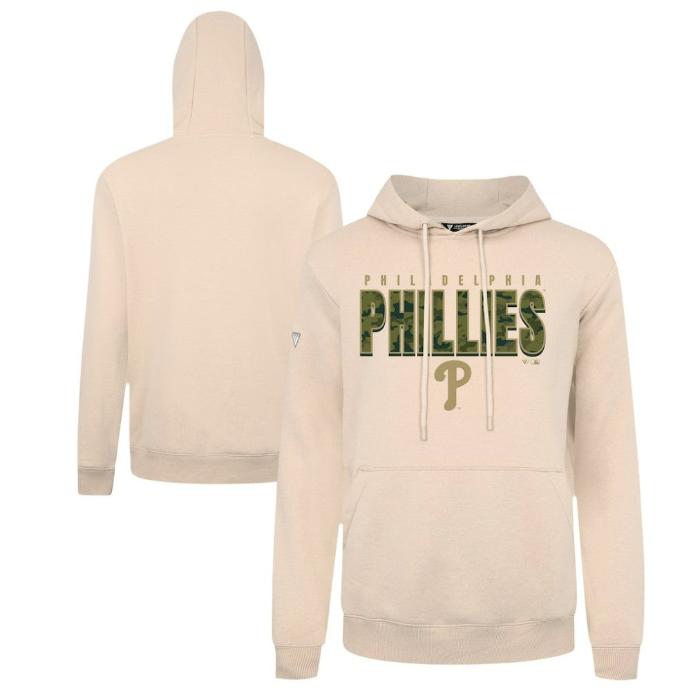 Philadelphia Phillies Levelwear Podium Protect Pullover Hoodie - MLB Hoodies