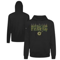 San Diego Padres Levelwear Podium Protect Pullover Hoodie - MLB Hoodies