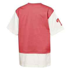 Philadelphia Phillies Outerstuff Youth Ultimate Pastels Premium Double Run T-Shirt - MLB T-shirts