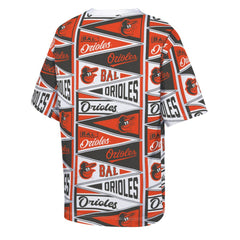 Baltimore Orioles Outerstuff Youth All-Over Pennant T-Shirt - MLB T-shirts