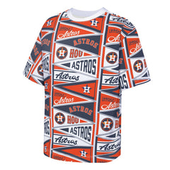 Houston Astros Outerstuff Youth All-Over Pennant T-Shirt - MLB T-shirts