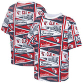 Cleveland Guardians Outerstuff Youth All-Over Pennant T-Shirt - MLB T-shirts