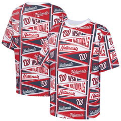 Washington Nationals Outerstuff Youth All-Over Pennant T-Shirt - MLB T-shirts