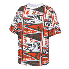 San Francisco Giants Outerstuff Youth All-Over Pennant T-Shirt - MLB T-shirts