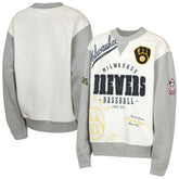 Milwaukee Brewers Outerstuff Youth Big League Power Hit Fleece Sweatshirt - MLB Sweatshirts