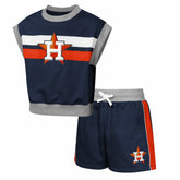 Houston Astros Outerstuff Youth Big League Short Stop T-Shirt & Shorts Set - MLB Shorts