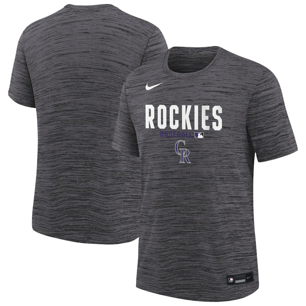 Colorado Rockies Nike Youth Authentic Collection Velocity Dri-FIT T-Shirt - MLB T-shirts