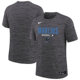 Miami Marlins Nike Youth Authentic Collection Velocity Dri-FIT T-Shirt - MLB T-shirts