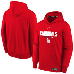 St. Louis Cardinals Nike Youth Authentic Collection Therma-FIT Hoodie - MLB Hoodies