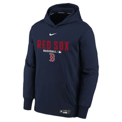 Boston Red Sox Nike Youth Authentic Collection Therma-FIT Hoodie - MLB Hoodies