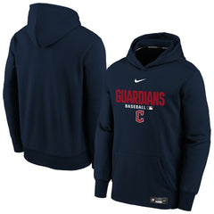 Cleveland Guardians Nike Youth Authentic Collection Therma-FIT Hoodie - MLB Hoodies