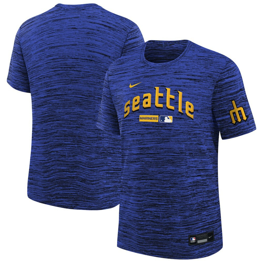 Seattle Mariners Nike Youth City Connect Authentic Collection Velocity Dri-FIT T-Shirt - MLB T-shirts