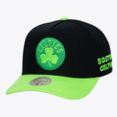 Black Boston Celtics Hardwood Classics Legendary Away Pro-Pinch Adjustable Hat | NBA