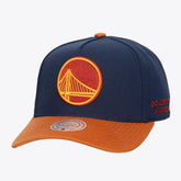 Navy Golden State Warriors Legendary Home Pro Pinch Snapback Hat sale | NBA