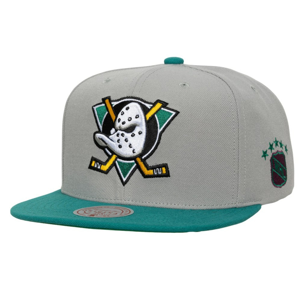 Anaheim Ducks Mitchell & Ness Legendary Away Snapback Hat - NHL Hats