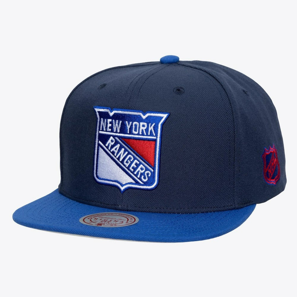 New York Rangers Mitchell & Ness Legendary Home Snapback Hat - NHL Hats