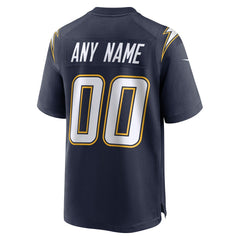 Los Angeles Chargers Alternate Super Chargers Game Custom Jersey | NFL Hot