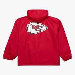 Kansas City Chiefs Coaches Full-Snap Hooded Windbreaker Jacket | NFL New