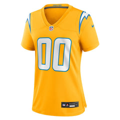Los Angeles Chargers Women's Alternate Charger Power Game Custom Jersey | NFL Discount