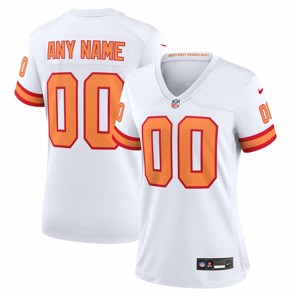 Tampa Bay Buccaneers 76 Women's 50th Season Custom Game Jersey | NFL Online
