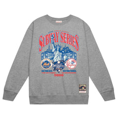 New York Yankees vs. New York Mets Mitchell & Ness 2000 World Series Pullover Sweatshirt - MLB Pullover
