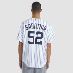 CC Sabathia New York Yankees Nike 2025 Baseball Hall of Fame Name & Number Retired Replica Jersey - MLB Jerseys