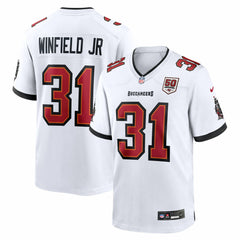Tampa Bay Buccaneers Antoine Winfield Jr. 50th Season Patch Game Jersey | NFL New