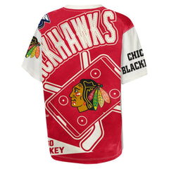 Chicago Blackhawks Outerstuff Youth Top Player T-Shirt - NHL T-shirts