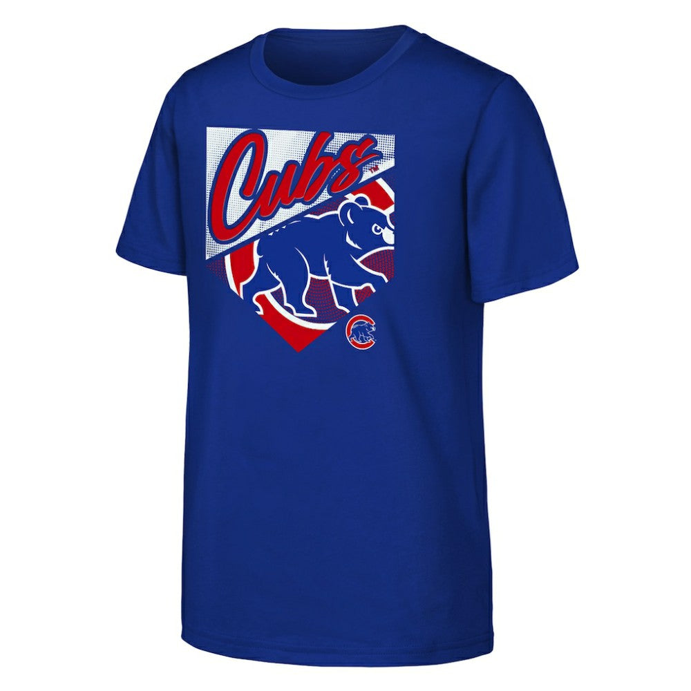 Chicago Cubs Outerstuff Youth Prime Plate T-Shirt - MLB T-shirts