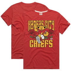 Kansas City Chiefs Homage NFL x Grateful Dead Tri-Blend T-Shirt | NFL Hot