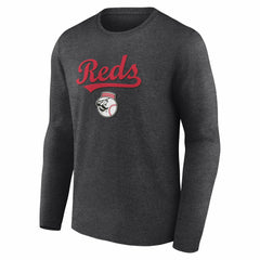 Cincinnati Reds Team Lockup Long Sleeve T-Shirt - MLB T-shirts