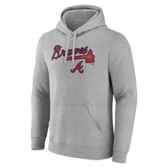 Atlanta Braves Team Lockup Hoodie - MLB Hoodies