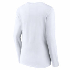Cincinnati Reds Women's Team Lockup Long Sleeve V-Neck T-Shirt - MLB T-shirts