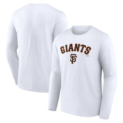 San Francisco Giants Team Lockup Long Sleeve T-Shirt - MLB T-shirts