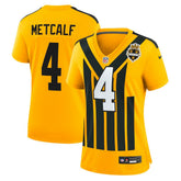 Pittsburgh Steelers DK Metcalf Women's Alternate 1933 Throwback Game Jersey | NFL Discount