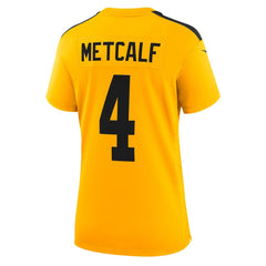 Pittsburgh Steelers DK Metcalf Women's Alternate 1933 Throwback Game Jersey | NFL Discount