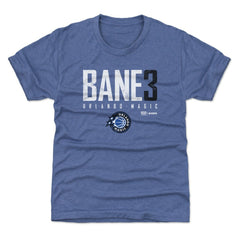 Heather Royal Desmond Bane Orlando Magic 500 Level Youth Elite Name & Number T-Shirt | NBA