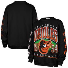 Baltimore Orioles '47 Women's Trendy Team Go Big Oversized Sweatshirt - MLB Sweatshirts