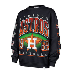 Houston Astros '47 Women's Trendy Team Go Big Oversized Sweatshirt - MLB Sweatshirts