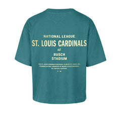 St. Louis Cardinals '47 Women's Contemporary Basics Leon City T-Shirt - MLB T-shirts